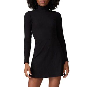 Reformation Black Maya Dress